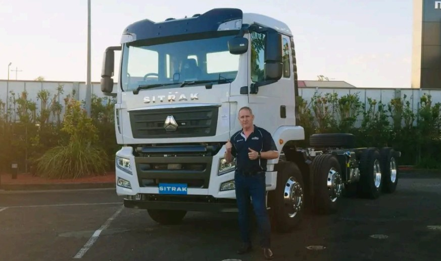 First Drive: 2025 SITRAK G5S 8×4 Agitator Raises the Bar for Australia’s Concrete Sector